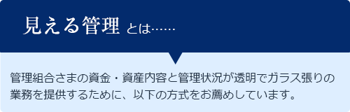 見える管理とは...